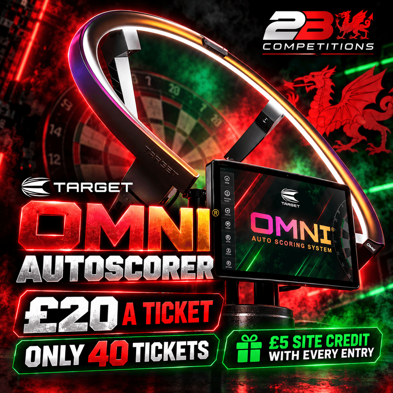 Target Omni Autoscorer SUPER LOW ODDS!!!
